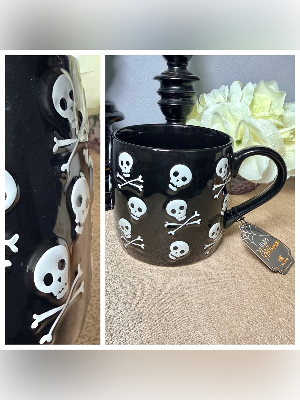 NWT SKULL/ SKELETON💀 Ceramic Mug